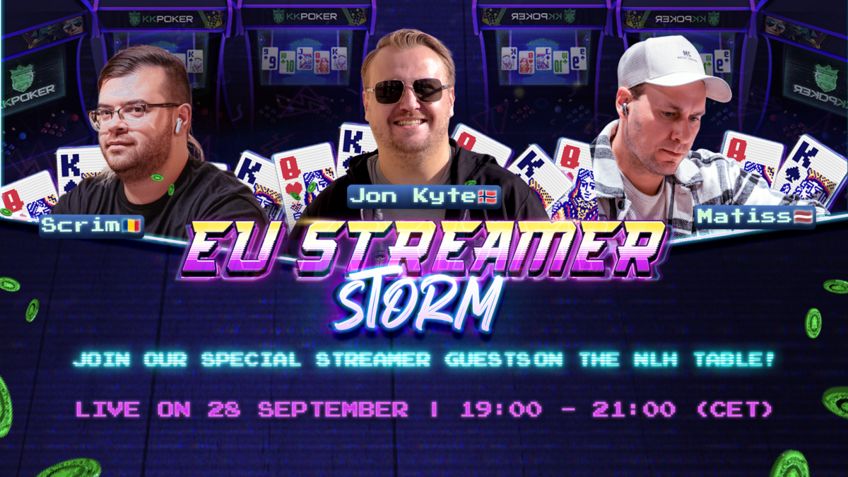 KKPoker Streamer Storm X Jon Kyte